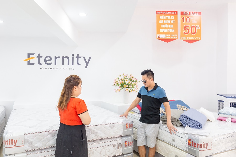 Forever Bedding luôn cam kết bán hàng chính hãng, đúng giá niêm yết