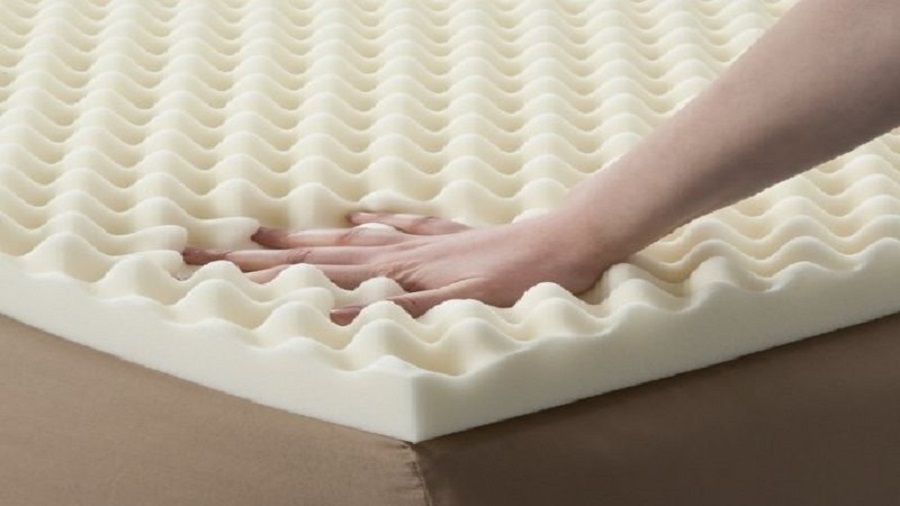 Nệm memory foam được làm từ chất liệu foam hoạt tính